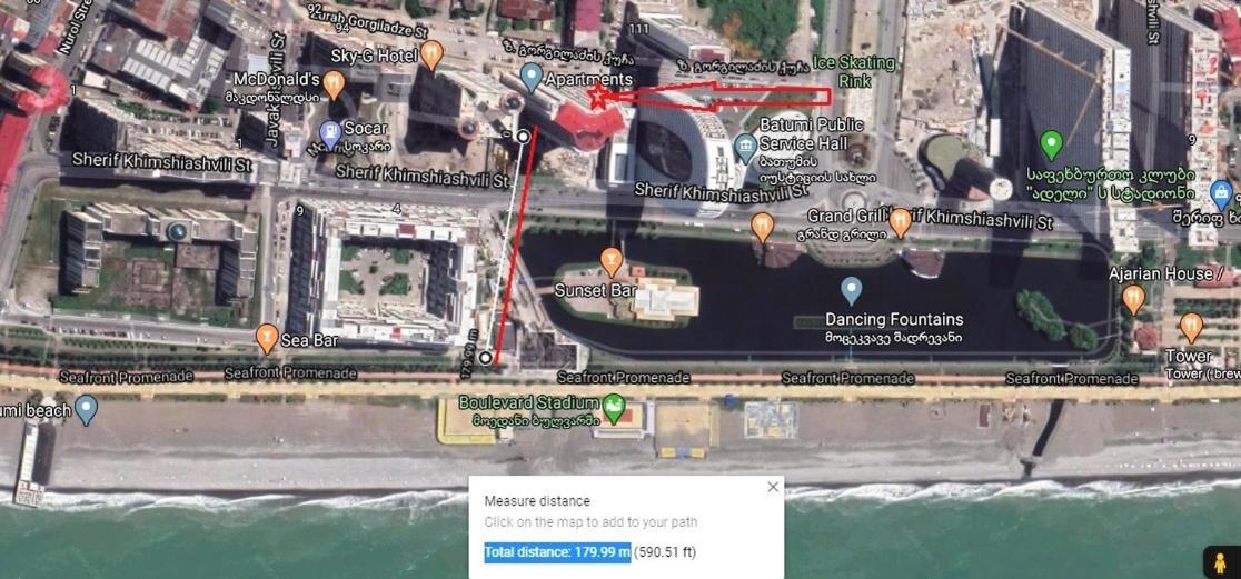 Apartment Roin Batumi Bagian luar foto